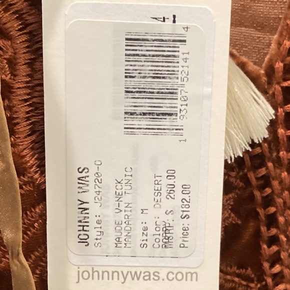 Johnny Was tunic - Picture 4 of 5